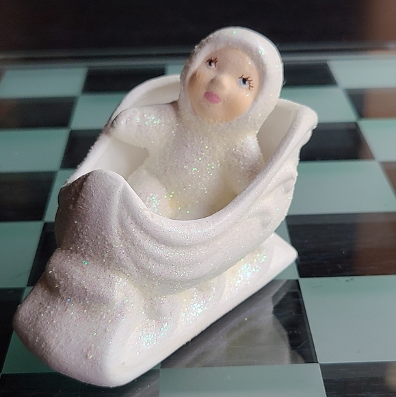 Other - Snowbaby in sled super cute